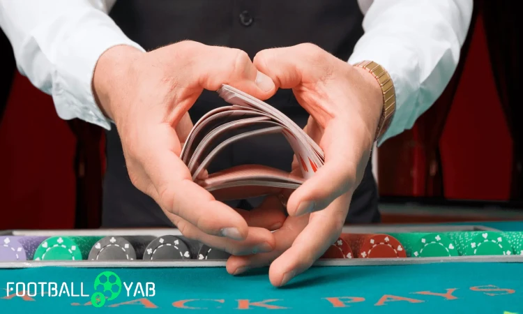 بر زدن در بازی چهاربرگ چهارنفره