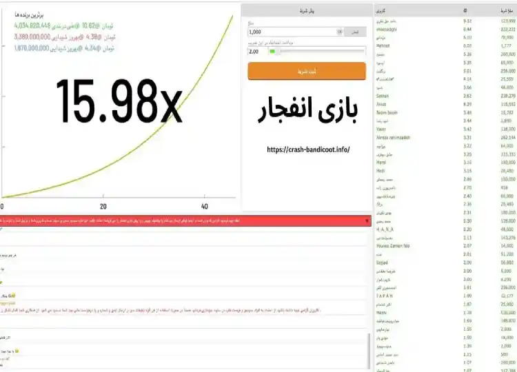 بهترین سایت های بازی انفجار